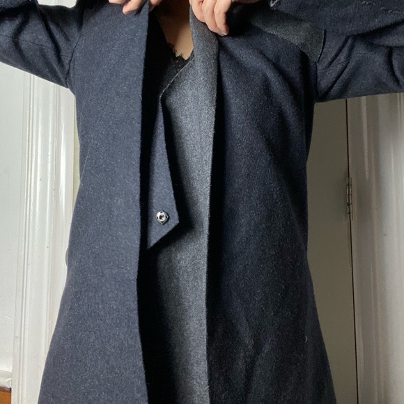 Osklen collection coat grey M jacket euc - Picture 4 of 15